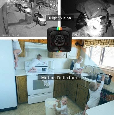 motion detection and night vision