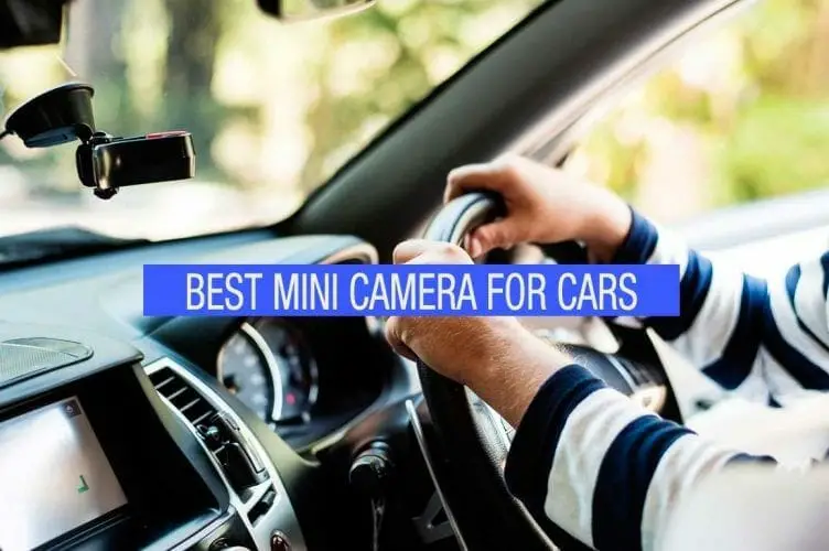 a mini camera inside a car