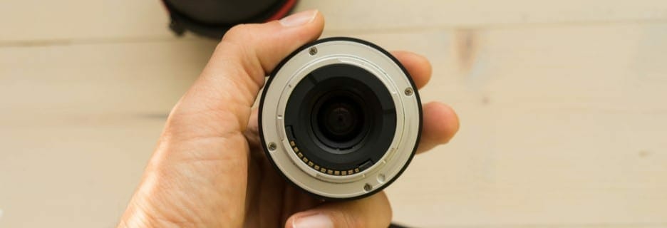 a camera lens