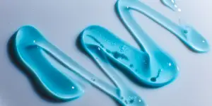 hot melt silicone glue in color blue green