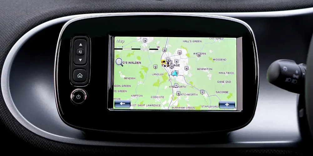 GPS on car